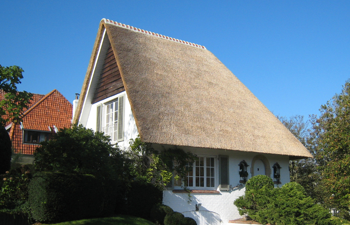 rieten dak Nieuwpoort